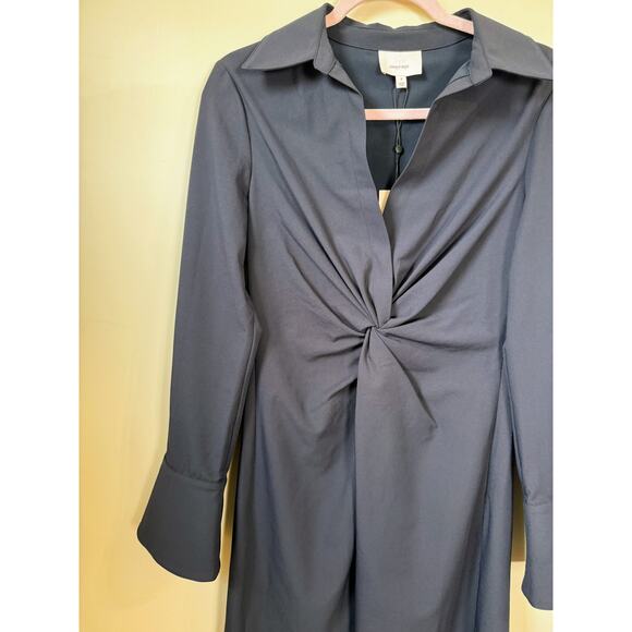 NEW NWT Cinq a Sept McKenna Mini Dress Navy Blue Size 4 - Picture 4 of 6